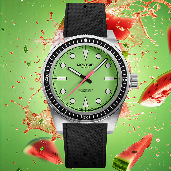 The Ultimate Summer Dive Watch? Meet the Montoir MWMOD‑01 V2 Watermelon